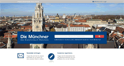 Desktop Screenshot of diemuenchner.de