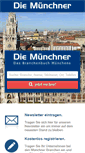 Mobile Screenshot of diemuenchner.de